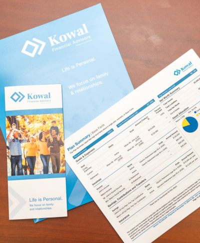 KFA Client Page 1 Kowal Financial Advisors Brochure